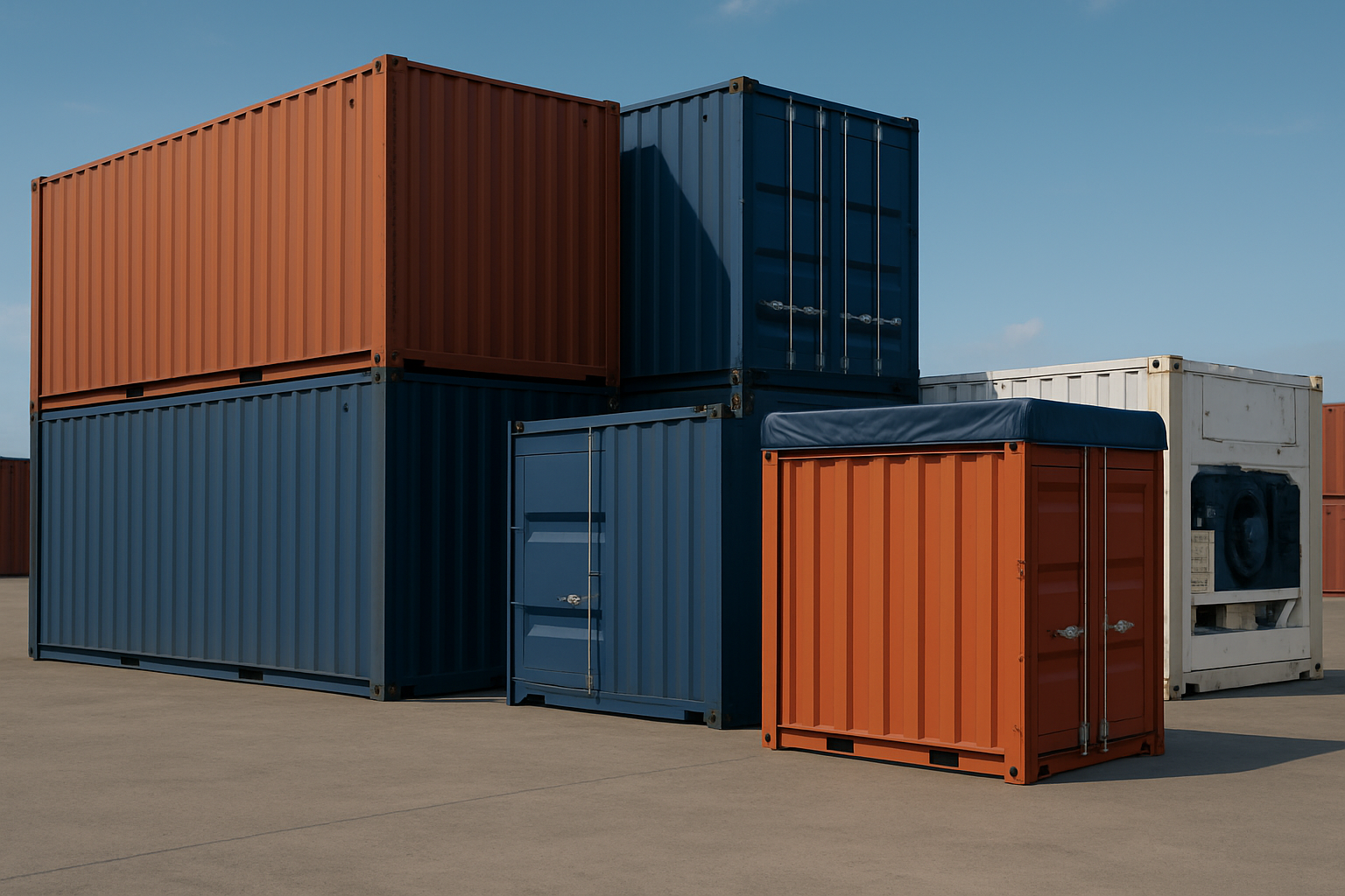 Tipos de contenedores FCL: cómo elegir el adecuado para tu mercancía