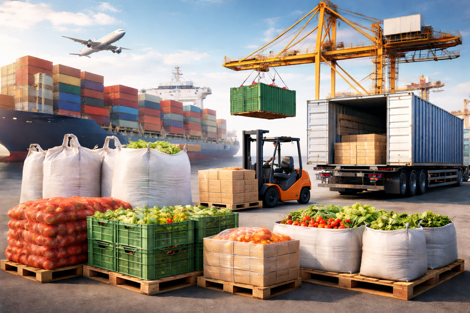 Importación de embalajes agrícolas: una oportunidad para mejorar el abastecimiento